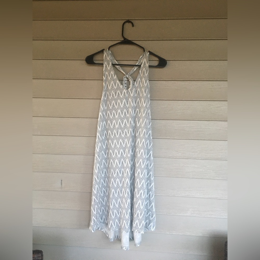 H&M White Midi Sundress M